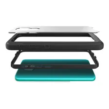 Capa Protetora Transparente Preta Motorola Moto G9 Play Foto mini  2