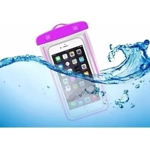 Capa Prova Dágua Impermeável Celular Chuva Motoboy Universal Foto 1