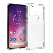 Capa Silicone Anti Impacto Para Moto One - Transparente Foto  mini 1