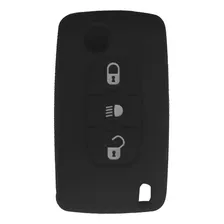 Capa Silicone Chave Canivete 3 Botões Citroen E Peugeot Foto mini 1