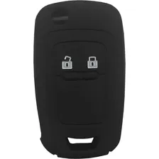 Capa Silicone Chave Canivete Preto 2 Botões Chevrolet Foto mini 1