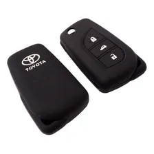 Capa Silicone Chave Canivete Toyota Corolla 2015 A 2019 Foto mini  2
