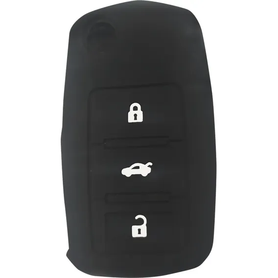 Capa Silicone Chave Canivete Volkswagen Gol Jetta Polo Fox Foto 1