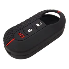 Capa Silicone Chave Fiat Bravo Grand Siena Palio Punto 500 Foto mini 2