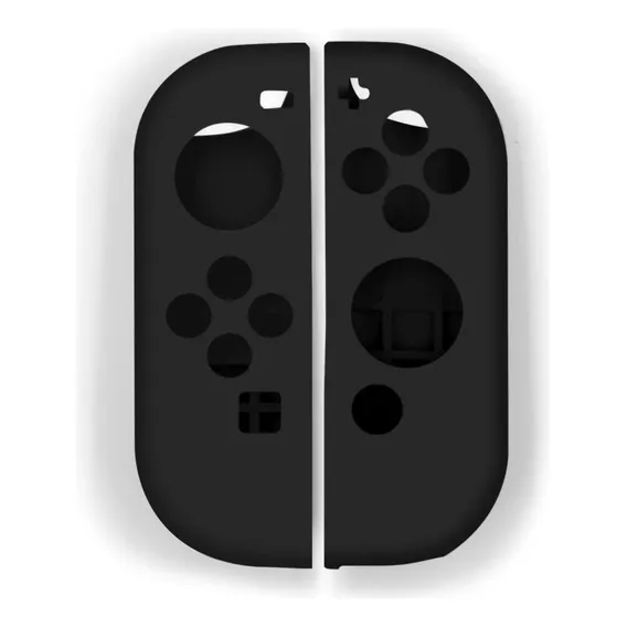 Capa Silicone Para Controle Joy-con De Nintendo Switch Oled Cor Preto Foto 1