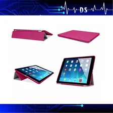 Capa Smart Para iPad 5 Air + Caneta Touch A1474 A1475 A1476 Cor Rosa Foto mini  3