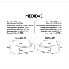 Capa Sofa 3 E 2 Lugares Malha Gel Vermelha Com Elasticos Foto mini 3