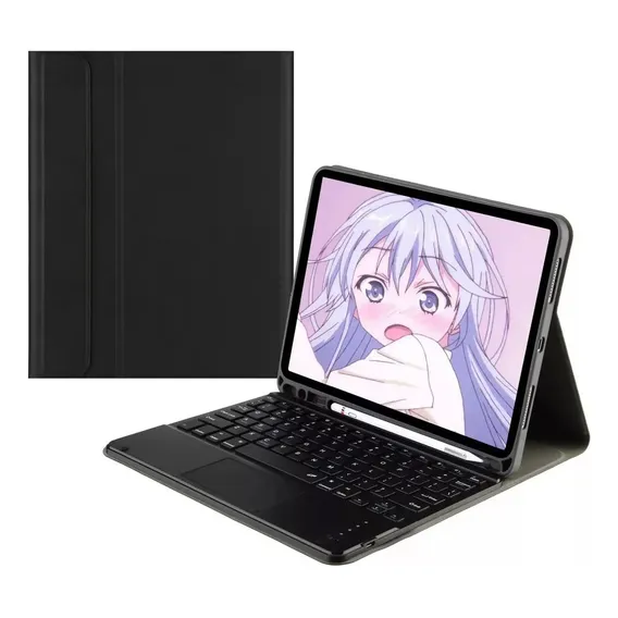 Capa Teclado Para iPad Pro 13 2024 Touchpad S/ Fio Bluetooth Foto 1