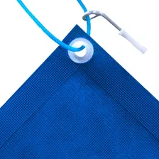 Capa Tela Para Piscina Proteção Sujeira E Segurança 7x4 Mts Foto  mini 1
