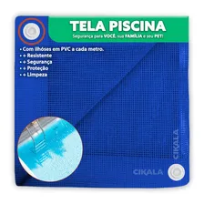 Capa Tela Para Piscina Proteção Sujeira E Segurança 7x4 Mts Foto mini  2