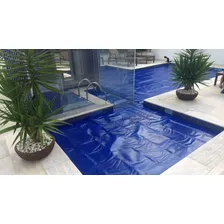 Capa Termica 300 Micras Azul Piscina Aquecida Atco 3x2 Mts Foto mini  2