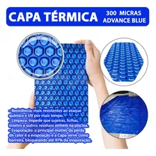 Capa Termica Azul 300 Micras Piscina Aquecida Atco 6x4 Mts Foto mini  3