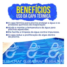 Capa Térmica Azul Sob Medida Piscina Aquecida 300 Micras 4x8 Foto mini 4
