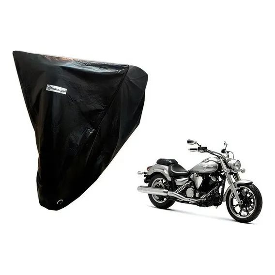 Capa Térmica Moto Shadow 600/750, Midnight 950 Forrada Cor Preto Foto 1