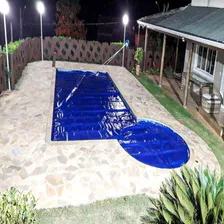 Capa Térmica Para Piscina 11x4 300 Micras 4x11 Proteção Uv Foto mini 4