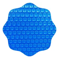 Capa Térmica Para Piscina 4,66 X 3,18m Plástico Bolha Cor Azul Foto mini 2