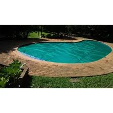 Capa Térmica Para Piscina 500 Micras 4 X 2 Thermocap Verde Foto mini  2