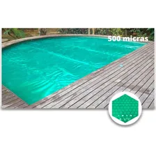 Capa Térmica Para Piscina 500 Micras 4 X 2 Thermocap Verde Foto mini 4