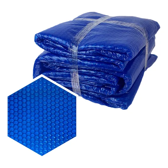 Capa Térmica Para Piscina 7,0 X 3,5m Plástico Bolha Foto 1