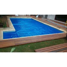 Capa Térmica Para Piscina Thermocap Azul 7x3 Metros Foto mini 3