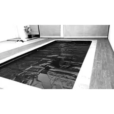 Capa Térmica Piscina 6x3 Thermocap 300 Micras Preto Foto mini 4