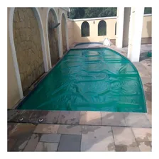 Capa Térmica Piscina 7 X 3 Thermocap 300 Micras Verde Foto mini 2