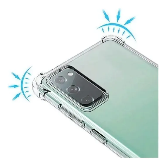 Capa Tpu Samsung S20 Fe Antishock Transparente Foto 1