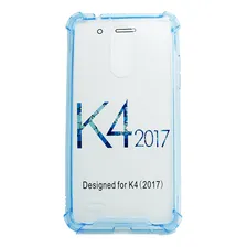 Capa Transparente Anti Impacto CompatÃvel Com LG K4 (2017) Cor Azul Foto mini 1