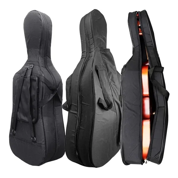 Capa Violoncelo Tarttan Extra Luxo 1/2 Foto 1