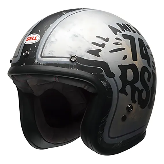 Capacete Aberto Bell Custom 500 Rsd74 Cz Café Race Custom Tamanho do capacete 56 - P Foto 1