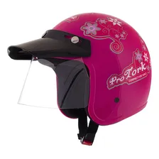 Capacete Aberto Compact Forgirls 58 Rosa Pro Tork Foto mini 1