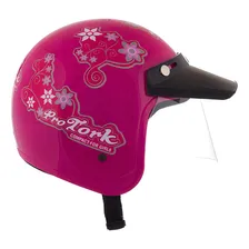 Capacete Aberto Compact Forgirls 58 Rosa Pro Tork Foto mini 2