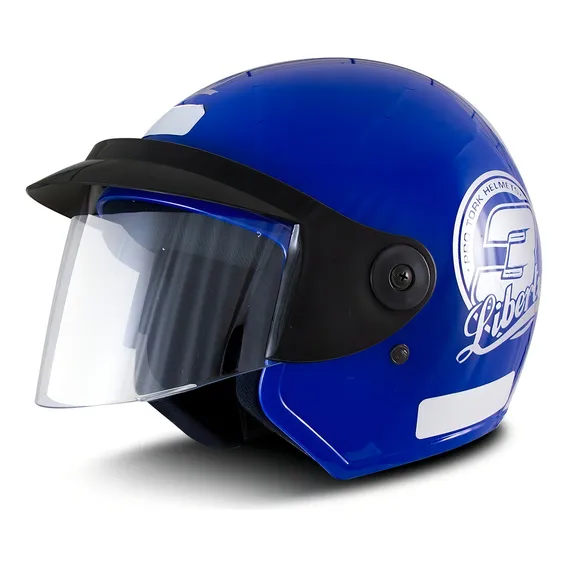 Capacete Aberto Liberty Three Feminino Masculino Pro Tork Foto 1