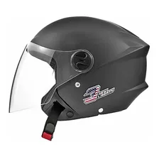 Capacete Aberto New Liberty Three Elite Viseira Cristal Foto  mini 1