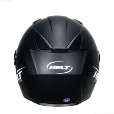 Capacete Aberto Preto Fosco Com Oculos Interno Retratil Masculino Feminino Tamanho 56 Foto mini 3