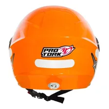 Capacete Aberto Pro Tork New Liberty 3 Laranja 58 Foto mini 2