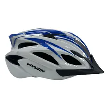 Capacete Adulto Bike Vicinitech Regulagem Vista Light Br/az Tamanho G Foto mini 2