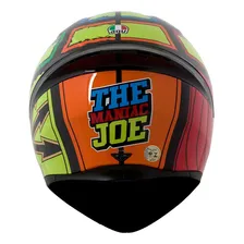 Capacete Agv K1 Iannone Amarelo Tamanho Do Capacete 56 Foto mini 3