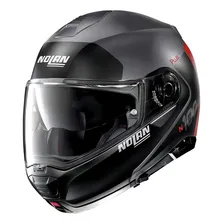 Capacete Articulado Nolan N100-5 Plus Vermelho Tamanho 56 Tamanho do capacete 58 (M) Foto mini 2
