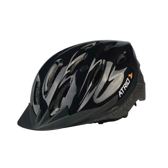 Capacete Atrio Sports Bi003 P/ Ciclismo Bicicleta Tam G Cor Preto Foto 1