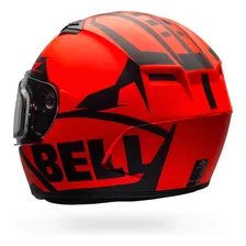 Capacete Bell Qualifier Snow Orange Black Tamanho Do Capacete 56 Cor Laranja Foto mini 3