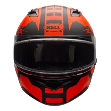 Capacete Bell Qualifier Snow Orange Black Tamanho Do Capacete 56 Cor Laranja Foto mini 2