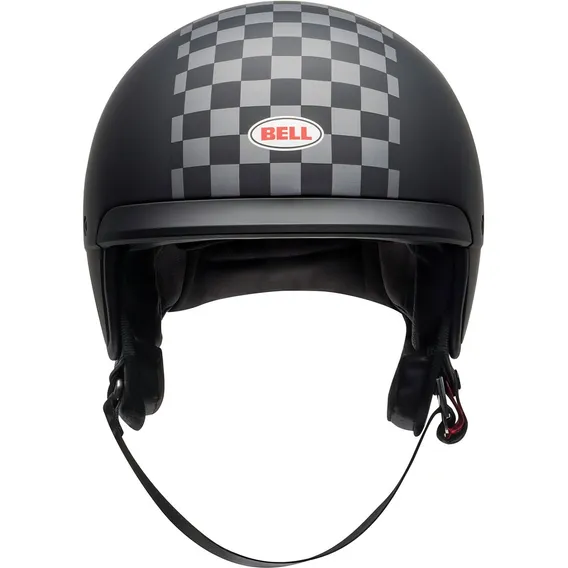 Capacete Bell Scout Air Matte Black White Quadriculado Cor Preto Tamanho do capacete 56 Foto 1