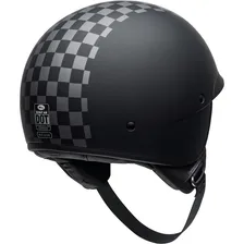 Capacete Bell Scout Air Matte Black White Quadriculado Cor Preto Tamanho do capacete 56 Foto mini 4