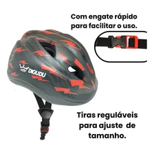 Capacete Bicicleta Infantil Digudu Ajustável Criança 4/12 Anos Foto mini 4