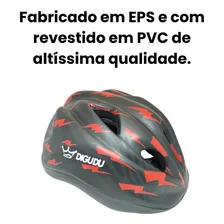 Capacete Bicicleta Infantil Digudu Ajustável Criança 4/12 Anos Foto mini 3