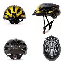 Capacete Bike Mtb Raptor 3 Tsw C/ Regulagem De Tamanho E Led Cor Capacete Bike Tsw Amarelo Tamanho M Foto mini 2