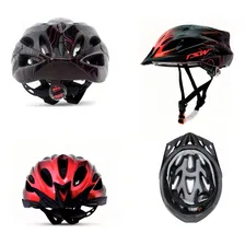 Capacete Bike Mtb Raptor 3 Tsw C/ Regulagem De Tamanho E Led Cor Capacete Bike Tsw Vermelho/preto Tamanho M Foto mini 2