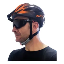 Capacete Bike Mtb Raptor 3 Tsw C/ Regulagem De Tamanho E Led Cor Capacete Bike Tsw Vermelho/preto Tamanho M Foto mini 3