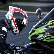 Capacete Carbono X Lite X 803 Rs Alex Rins + Viseira Fumê Cor Laranja Tamanho Do Capacete 60 (l) Foto mini 3
